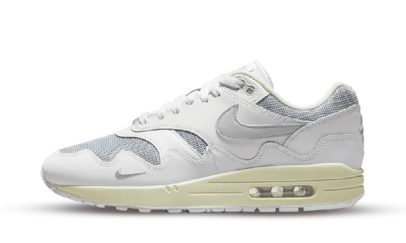 Nike Air Max 1 Patta Waves White Silver