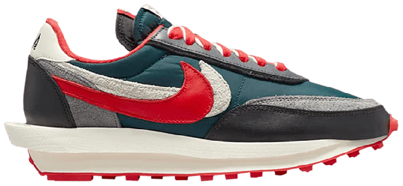 Nike LD Waffle sacai Undercover Midnight Spruce University Red