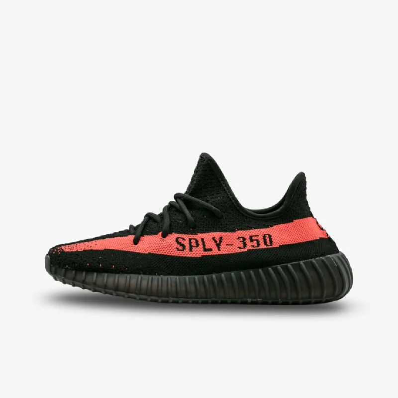 (Men's) adidas Yeezy Boost 350 V2 'Red Stripe' (2022) BY9612