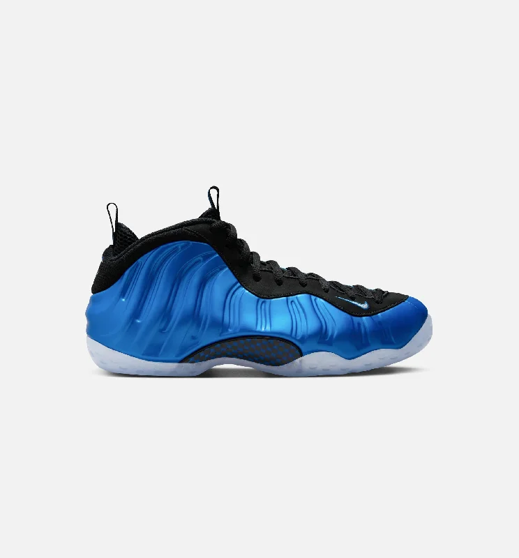 Air Foamposite International Blue Mens Lifestyle Shoe - Neon Royal/White/Black/Clear Free Shipping