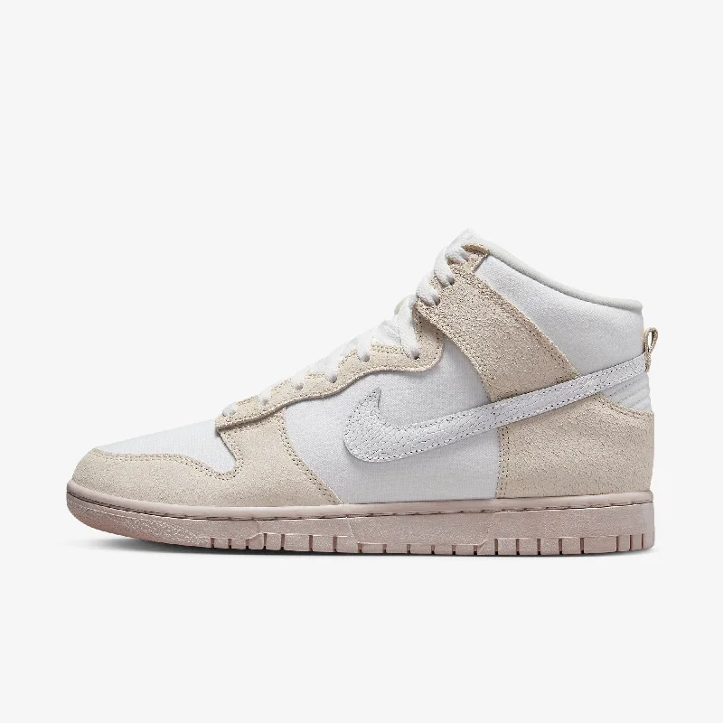 (Men's) Nike Dunk High Retro PRM 'Cracked Leather Swoosh' (2023) DV0822-100