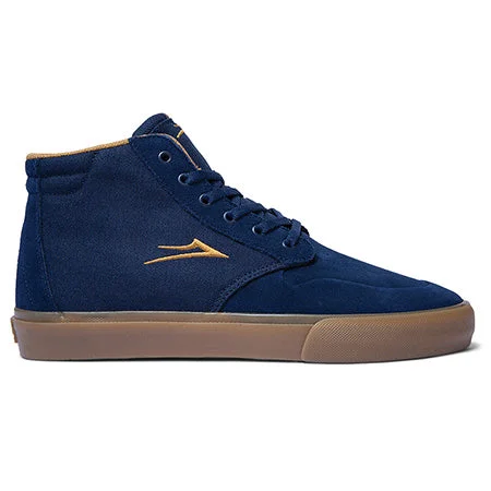 Navy/ Gum Suede