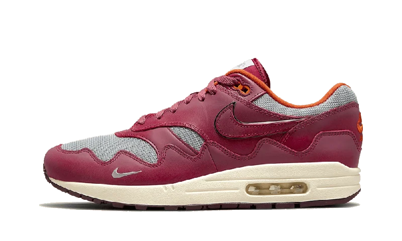 Nike Air Max 1 Patta Waves Rush Maroon