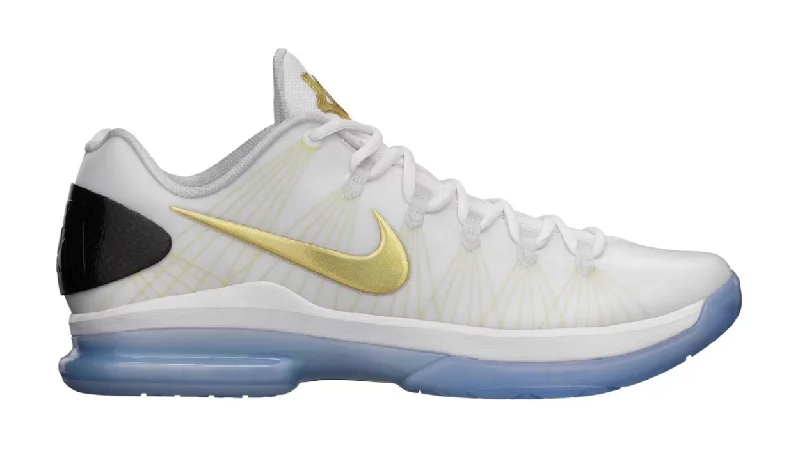 Nike KD 5 Elite+ White Gold (WORN)