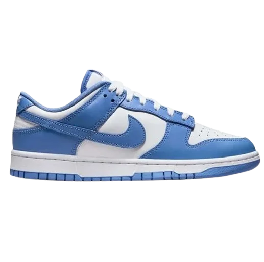 Nike Men's Dunk Low Retro Shoes - Polar Blue / White