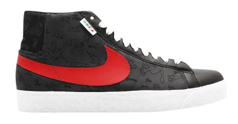 Nike Blazer SB Moca X Lance Mountain (Red) PROMO SAMPLE