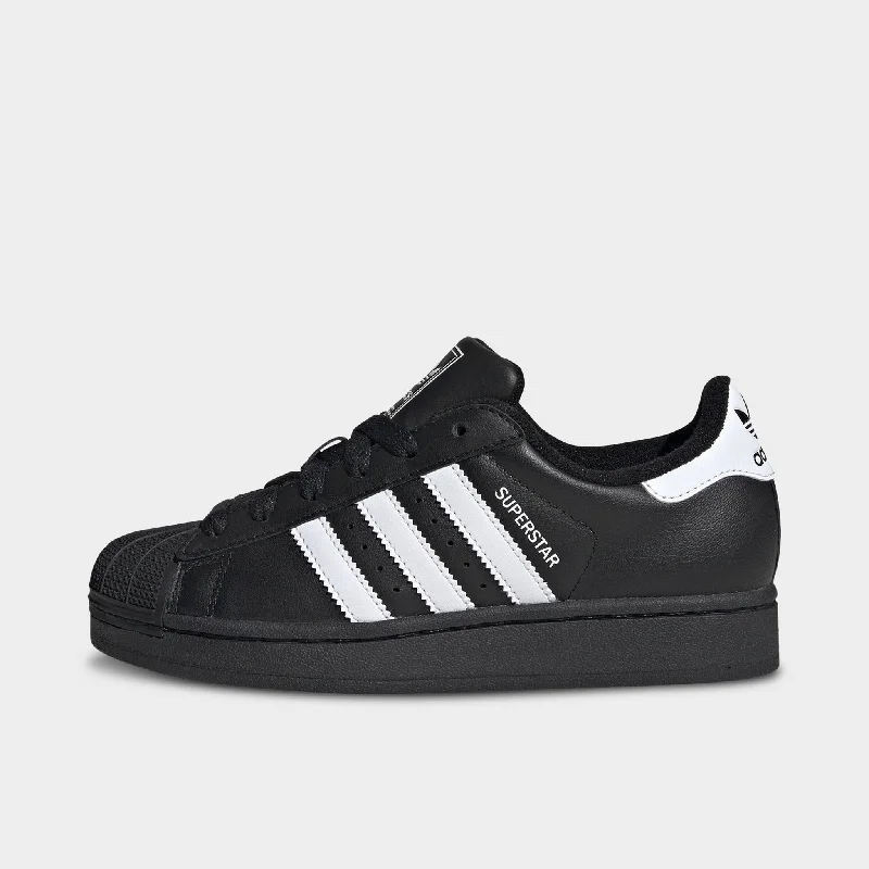 adidas Juniors' Superstar II Core Black / White