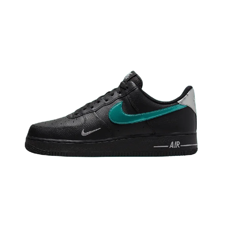 Nike Air Force 1 Low Black Blue Lightning