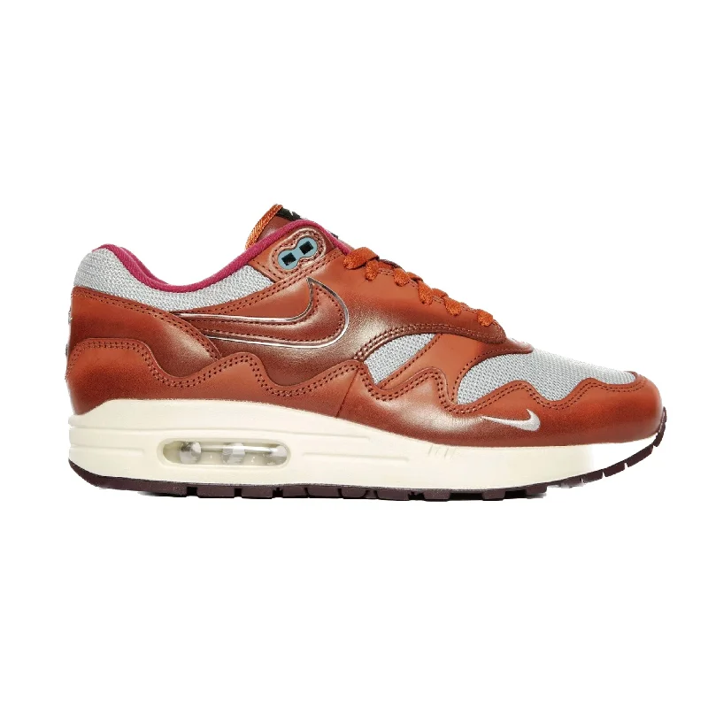 Nike Air Max 1 Patta The Next Wave Dark Russet Metallic Silver