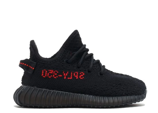 Adidas Yeezy Boost 350 V2 Black Red (Infants)