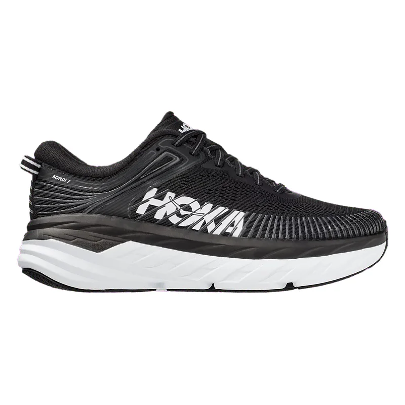 Hoka Bondi 7 - Black - White