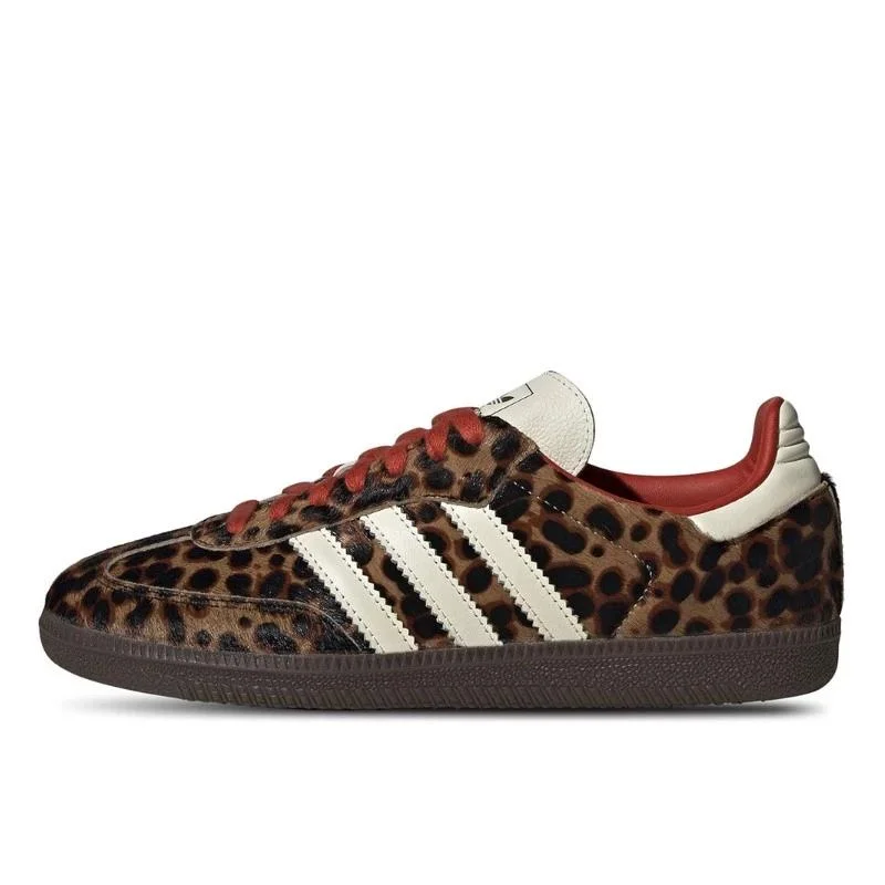 Adidas Samba OG Preloved Red Leopard