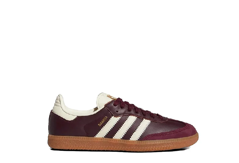 adidas Samba OG Maroon Gold Metallic