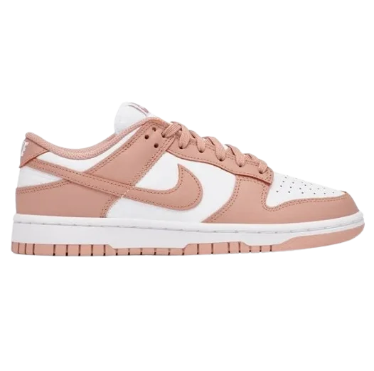 Nike Women's Dunk Low Shoes - White / Rose Whisper