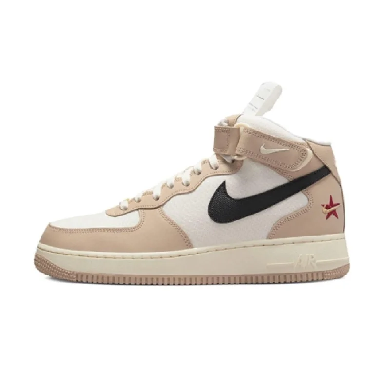 Nike Air Force 1 Mid '07 Izakaya Shimmer Black Pale Ivory Coconut Milk