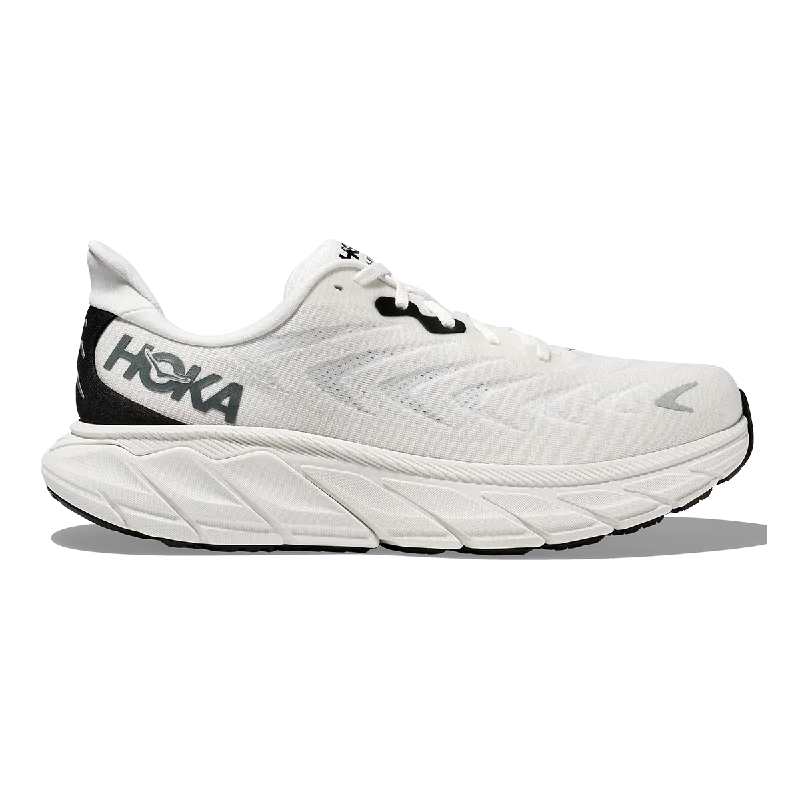 Hoka Arahi 6 - Blanc De Blanc - Steel Wool