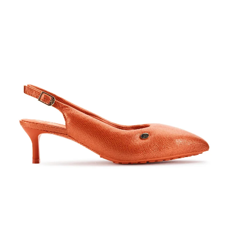 + Martine rose Wmns CUR Sling 1 'Orange Interest Leather'