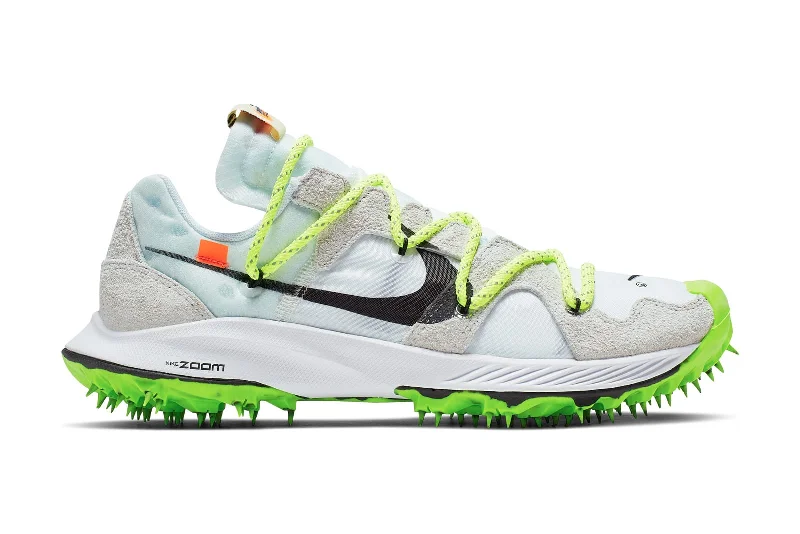 WMNS Off-White x Wmns Air Zoom Terra Kiger 5 'Athlete in Progress - White' 2019 SKU CD8179 100 - Authentic - New in Box