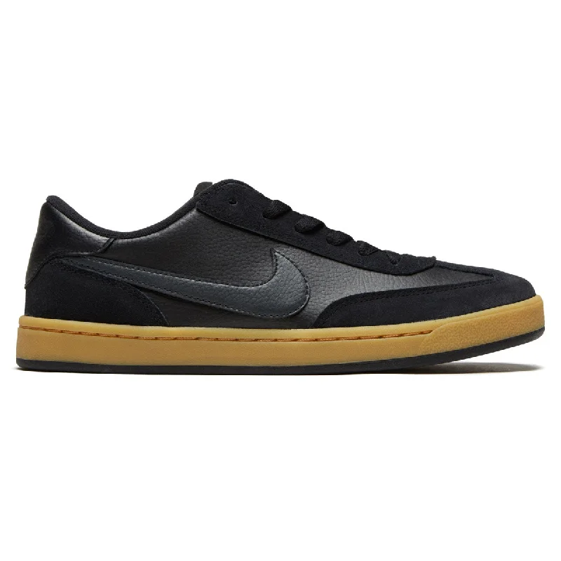 Nike SB FC Classic Shoes - Black/Anthracite/Vivid Orange