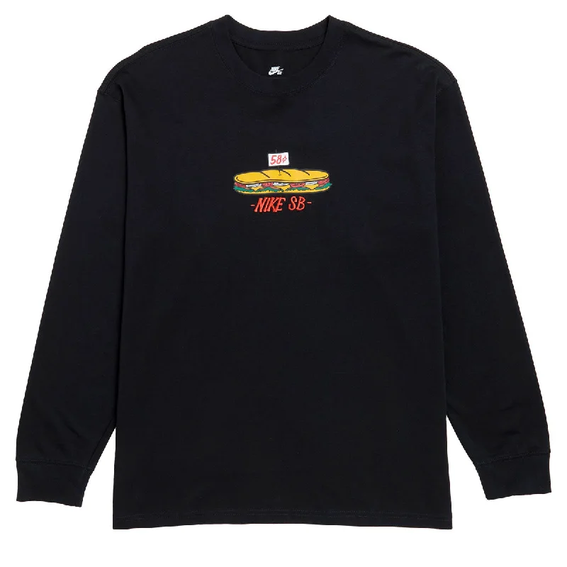 Nike SB M90 Sub Long Sleeve T-Shirt - Black