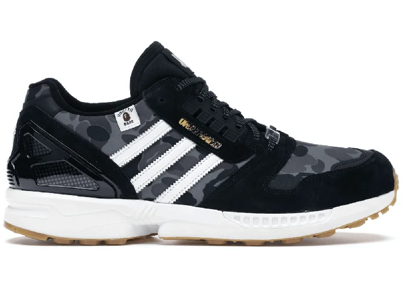 adidas ZX 8000 Bape Undefeated Black