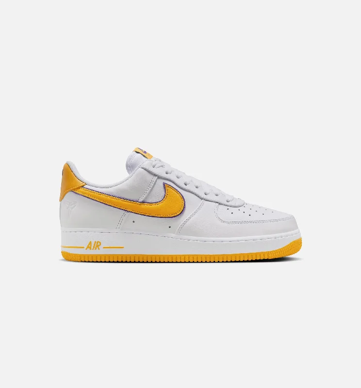 Air Force 1 Low Kobe Bryant Lakers Mens Lifestyle Shoe - White/Varsity Maize/Varsity Purple