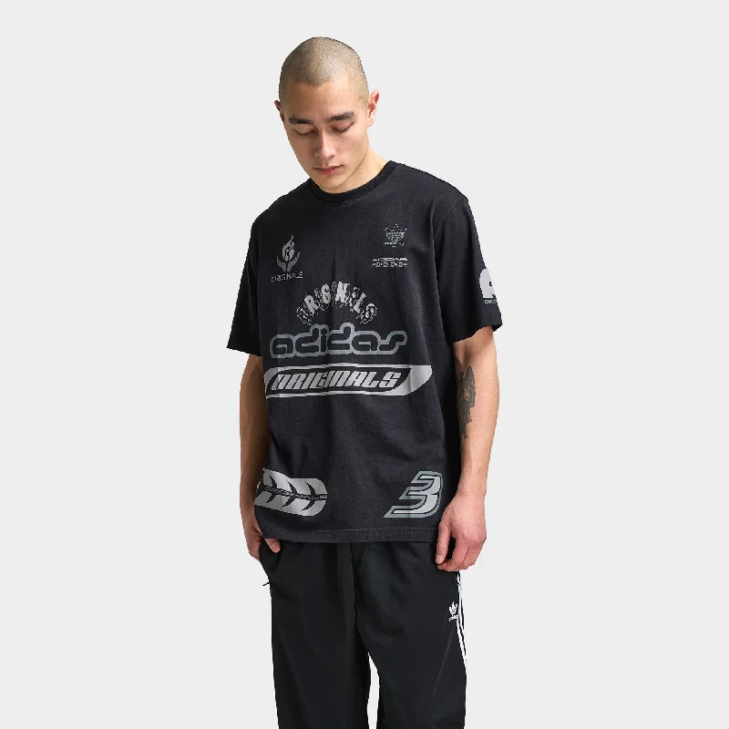 adidas Sponsors T-Shirt / Black