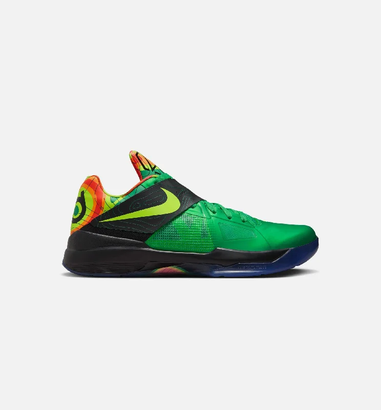 KD 4 Weatherman Mens Lifestyle Shoe - Lush Green/Volt/Black/Team Orange