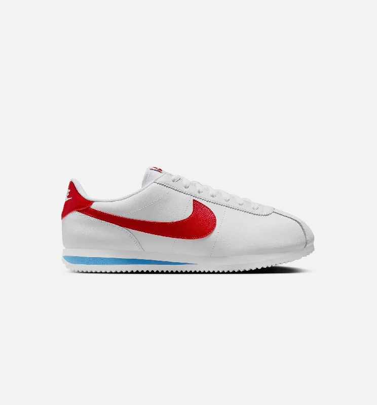 Cortez Forrest Gump Mens Lifestyle Shoe - White/Varsity Blue/Varsity Red