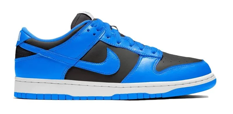 Nike Dunk Low Black Hyper Cobalt