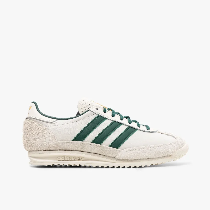 adidas Originals Women's SL 72 OG Off White / Collegiate Green - Orbit Grey