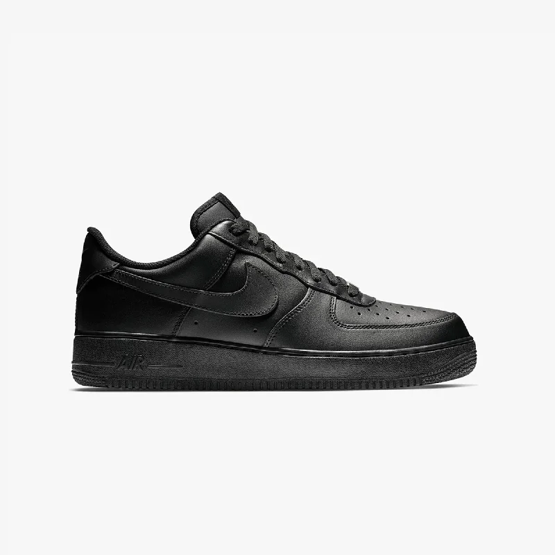 Nike | AIR FORCE 1 '07 { BLACK/BLACK/BLACK