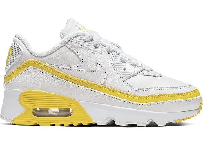 Nike air max 90 undefeated white yellow (TD)