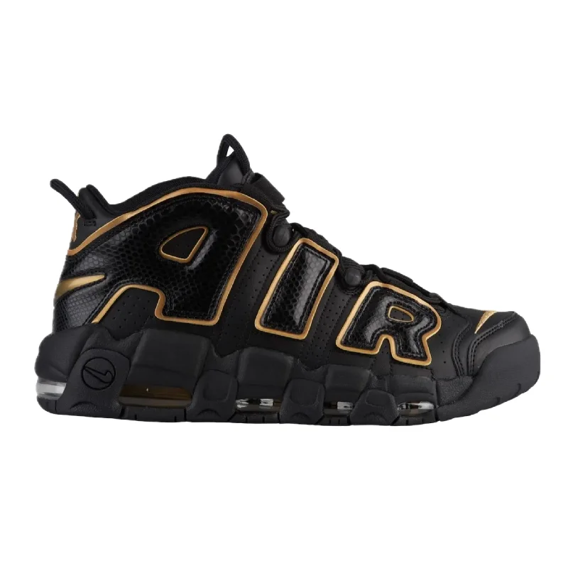 Nike Air More Uptempo 96 France Black Metallic Gold