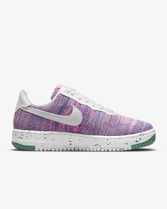 Wmns Air Force 1 Crater Flyknit 'Fuchsia Glow' 2021 SKU DC7273 500 - Authentic - New in Box