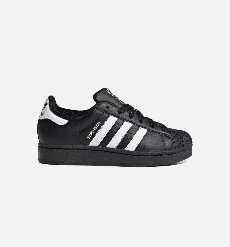 Superstar II Grade School Lifestyle Shoe -  Black/White