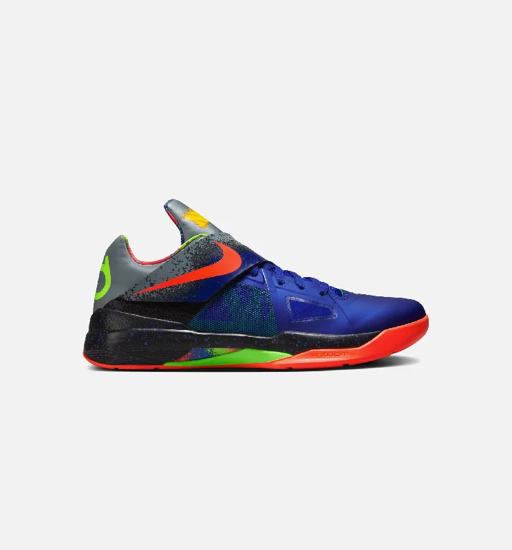 KD 4 Nerf Mens Lifestyle Shoe - Concord/Bright Crimson/Black