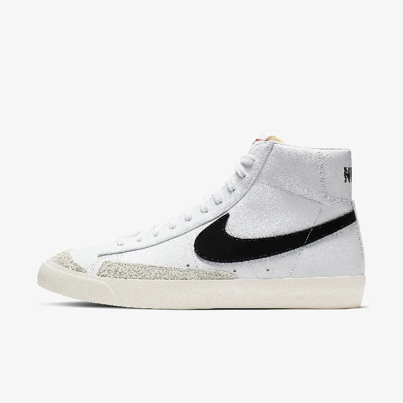 (Men's) Nike Blazer Mid '77 Vintage 'White / Black' (2019) BQ6806-100