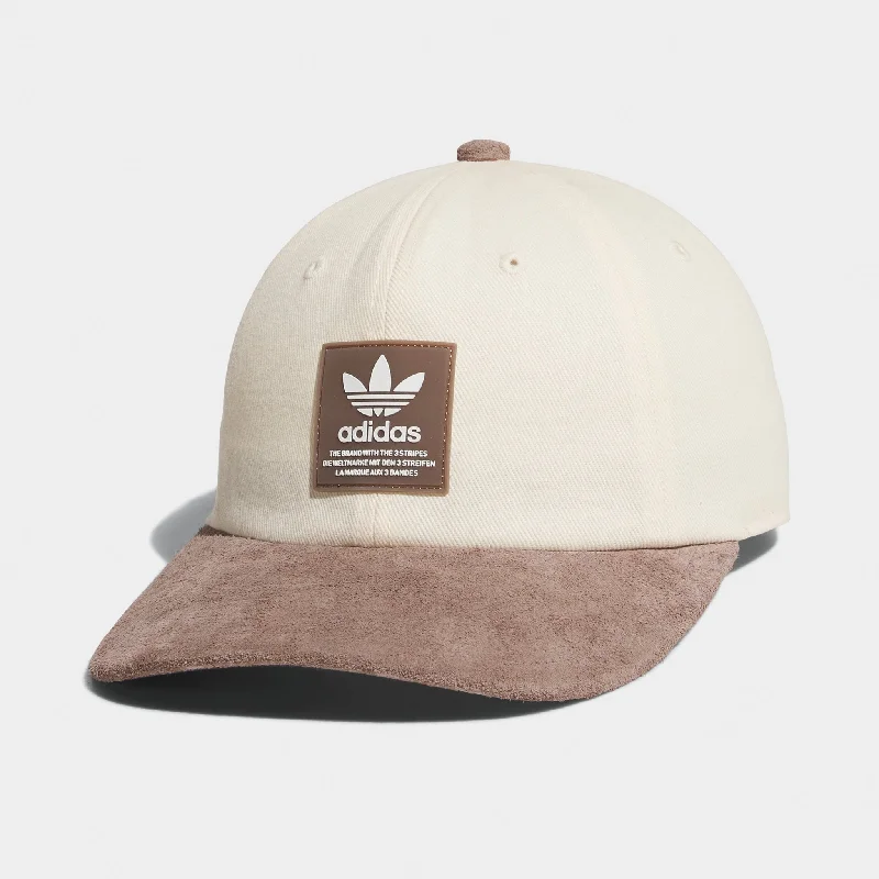 adidas Originals Terrace Strapback Cap Wonder White / Trace Brown