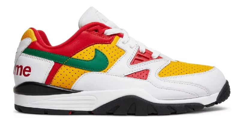 Nike Cross Trainer Low Supreme White Yellow Red