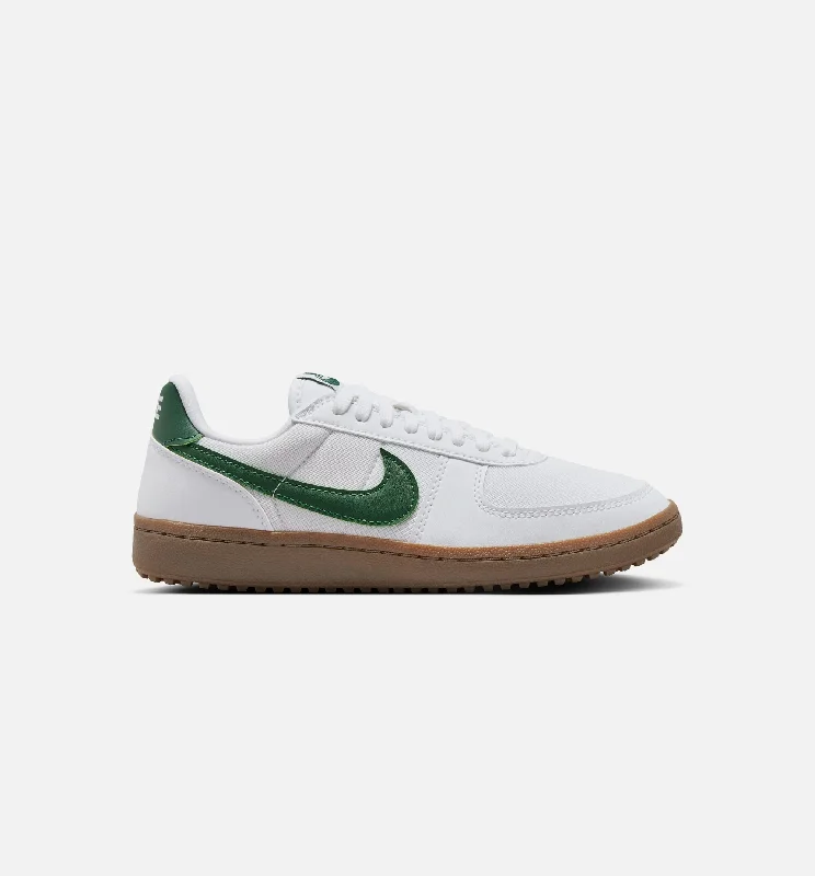 Field General Womens Lifestyle Shoe - White/Gum Dark Brown/Gorge Green