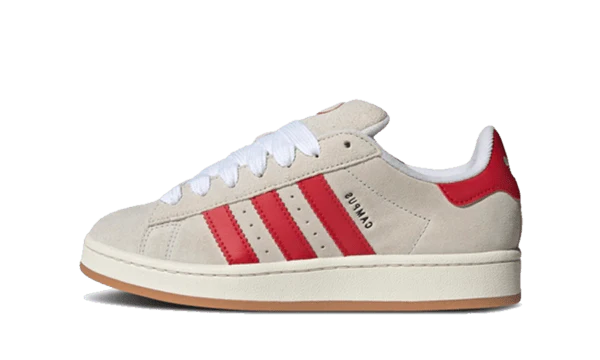 Adidas Campus 00s Crystal White Better Scarlet (W)